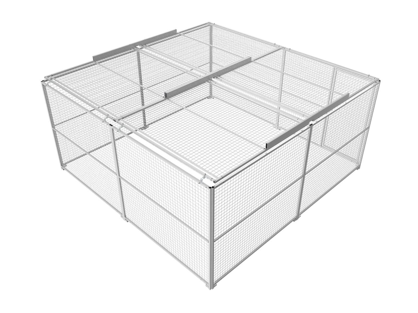 Abdeckgitter mit Traverse zwei Stück pro zwei Abdeckungen