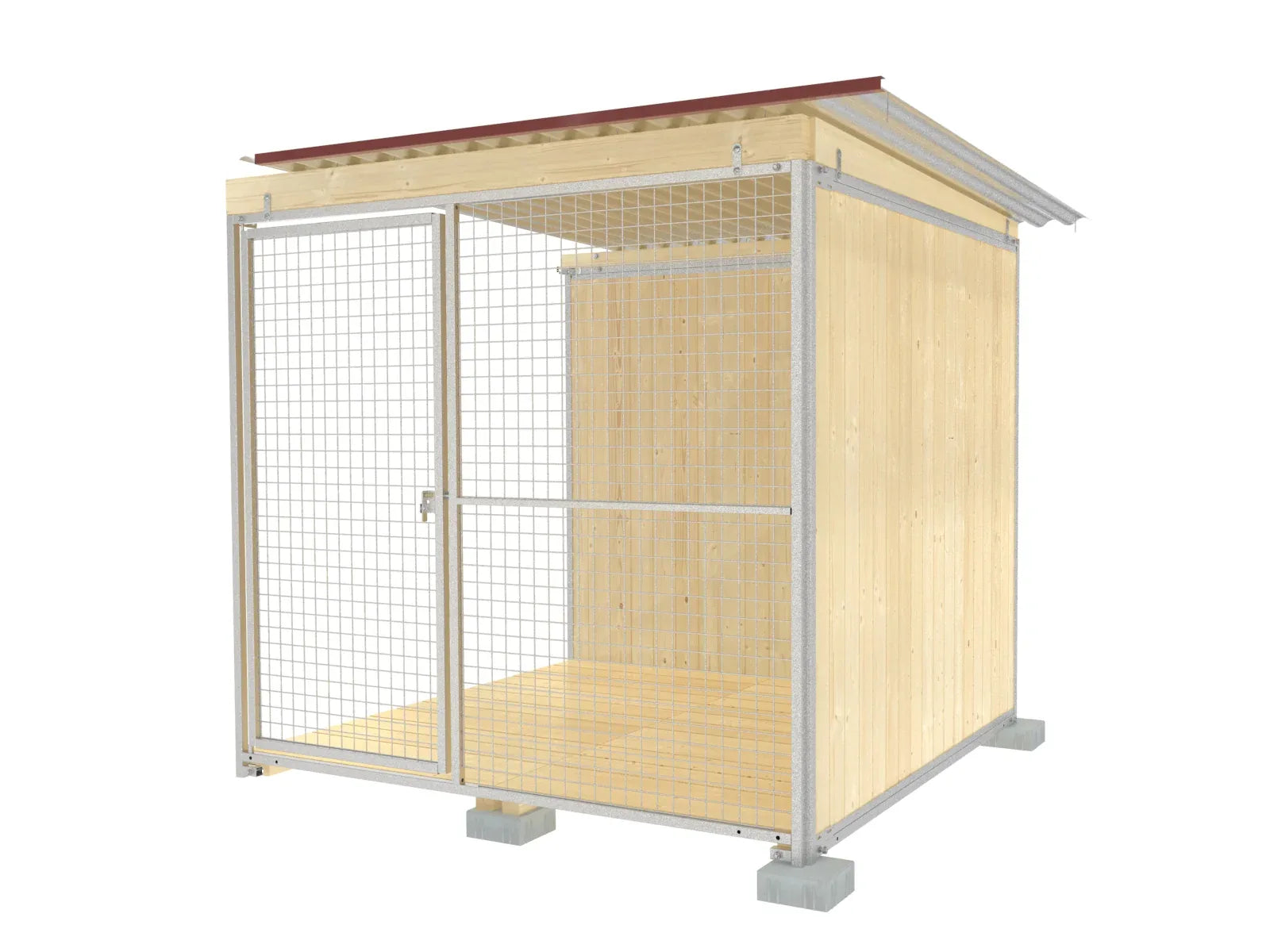 Holzzwinger zum Anbauen an einen anderen Zwinger