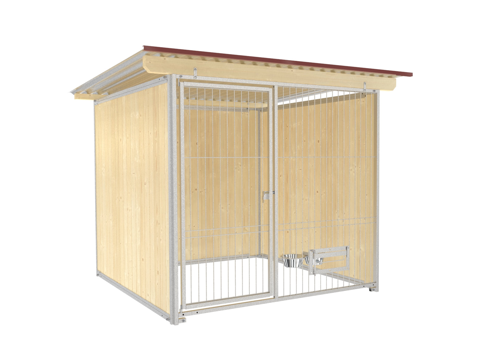 Stab-Front 6 mm Basic-/Ganzstahl-Zwinger