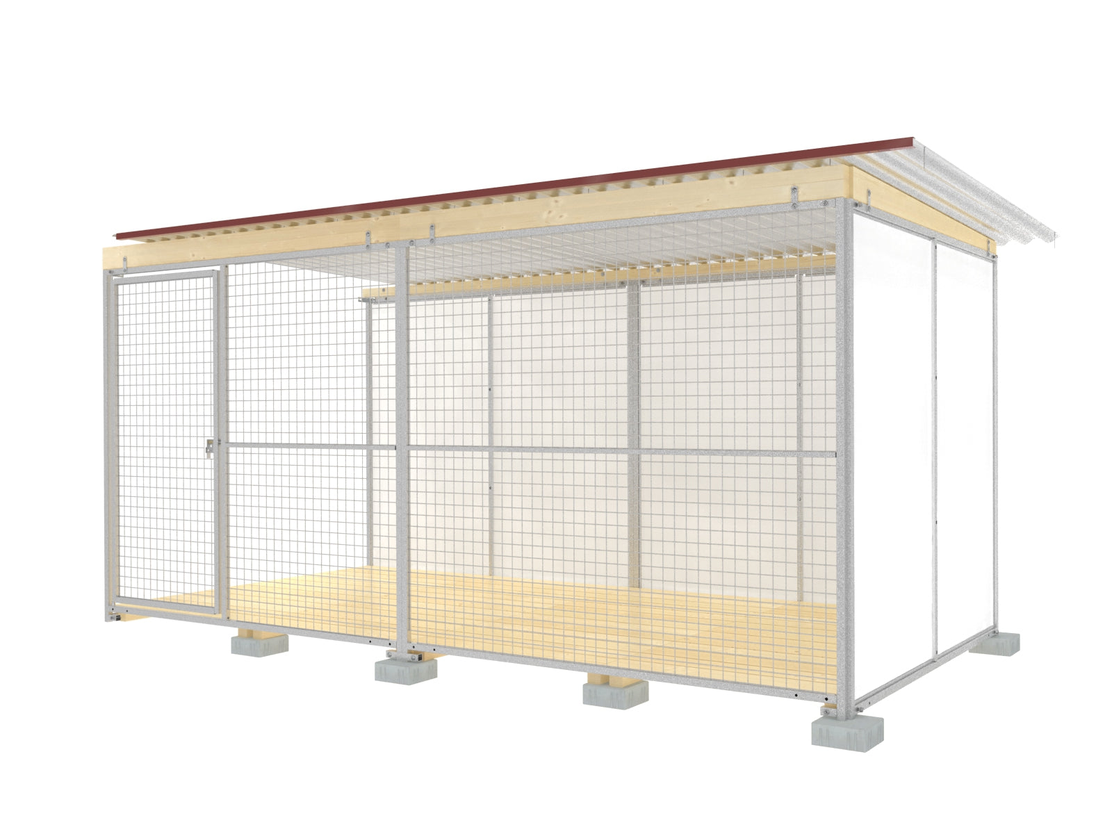 Hundezwinger zur Erweiterung eines Zwingers