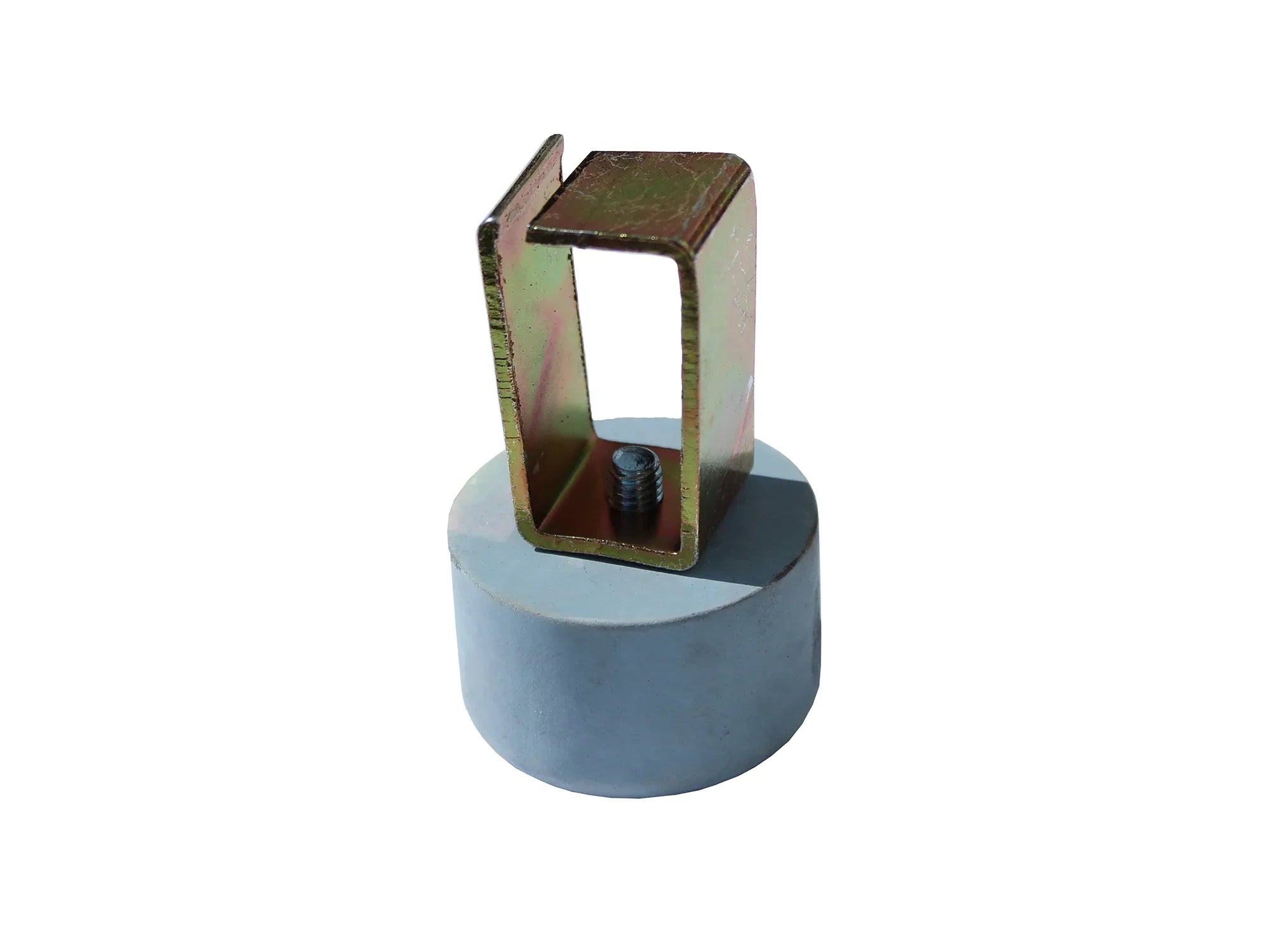 Selbstklemmende Hülse mit Gummipuffer zum einstecken in Welpen-Elemente