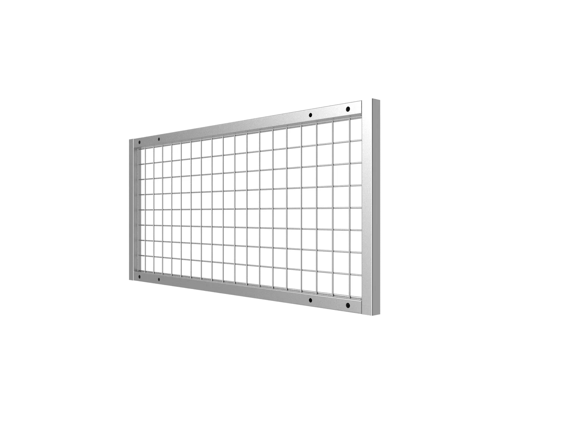 Gitterelement zur Erhöhung von Hundeausläufen