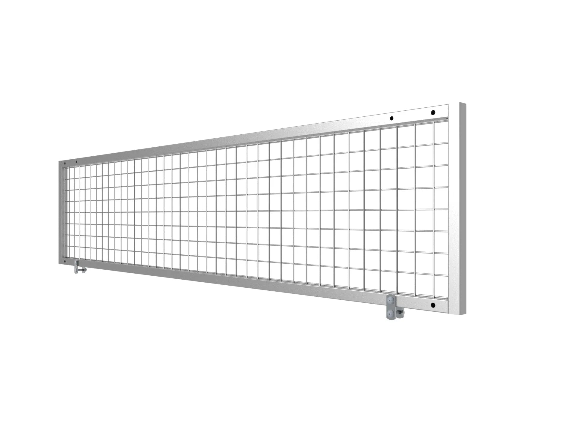 Gitterelement 2 m lang und 46 cm hoch aus verzinktem Metall