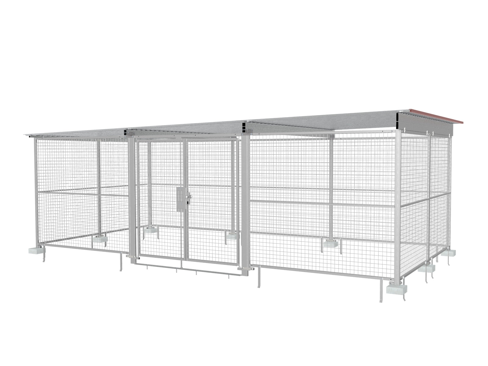 Gasflaschenlager für die Industrie korrosionsbeständig und für den Außenbereich