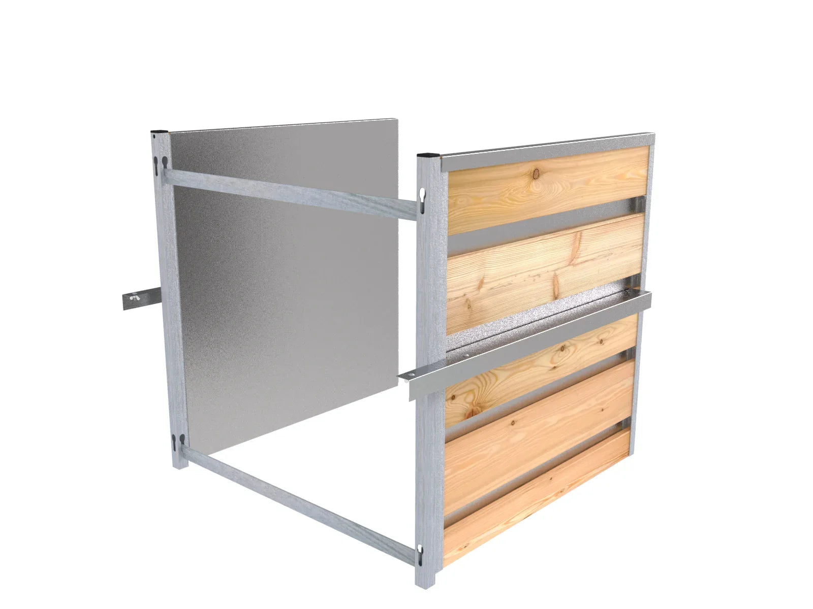 Hochbeetelemente mit Schneckenschutz und Innenverkleidung