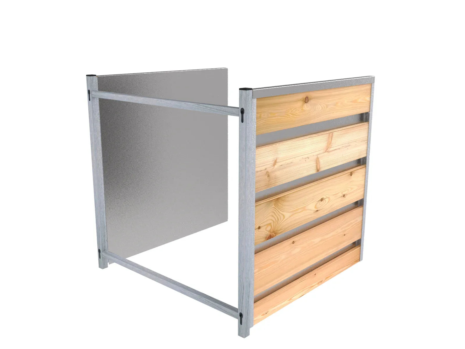 Hochbeet Elemente mit Verbindungsteilen breite 80 Zentimeter