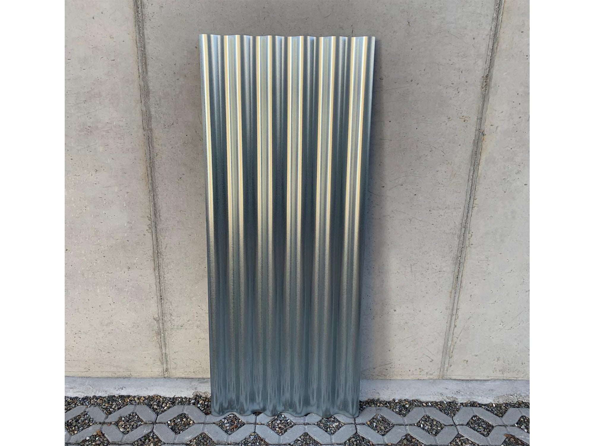 Wellblech mit einer Deckbreite von 88 cm