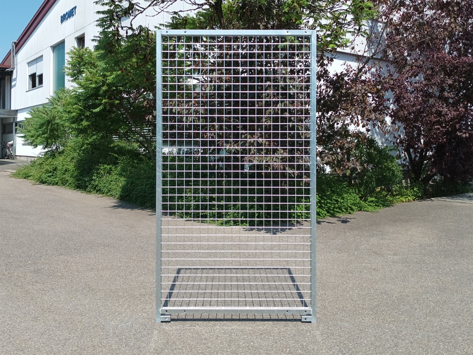 Feuerverzinktes Gitterelement Breite 1 m für Zäune und Abtrennungen