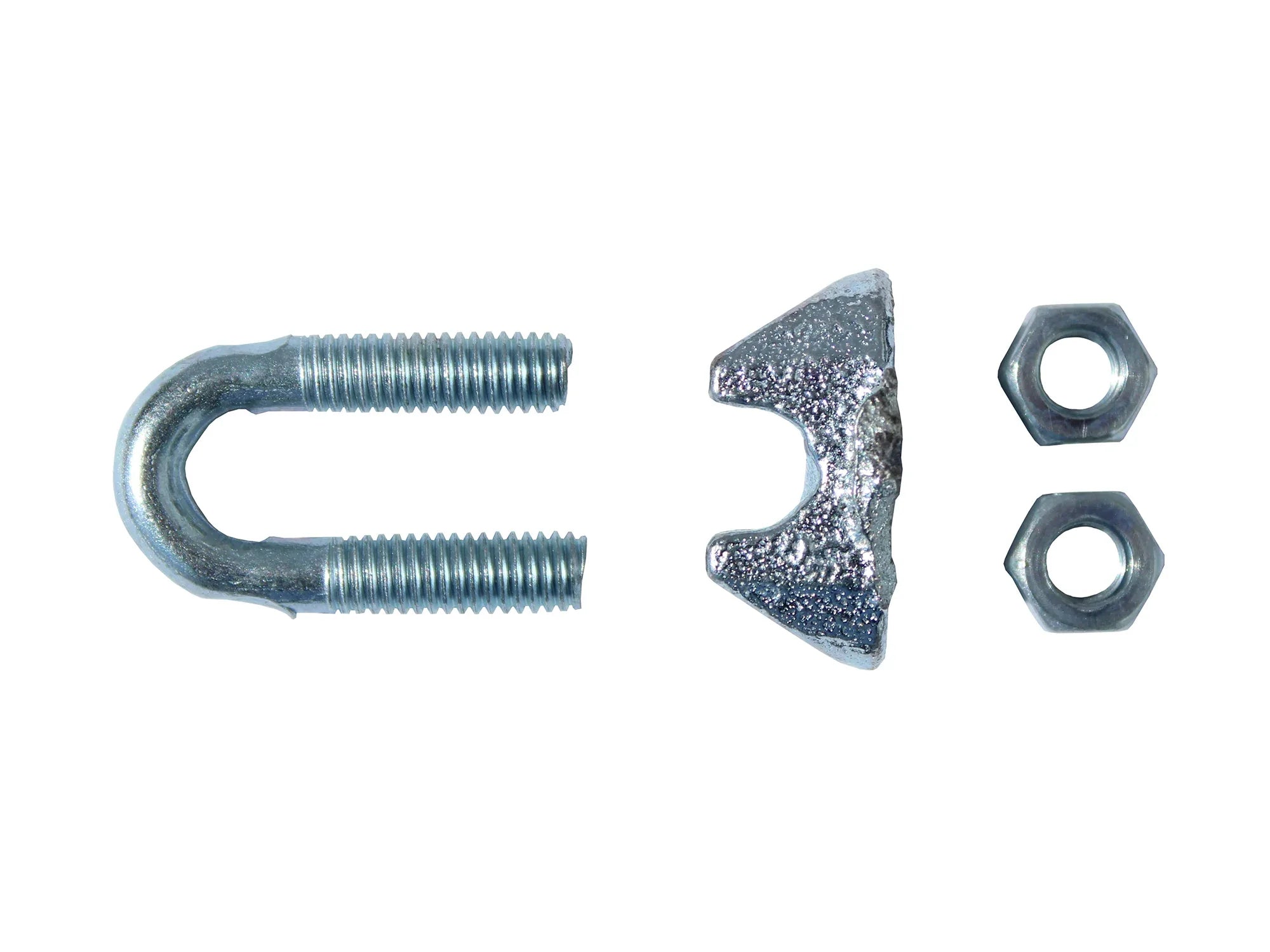 Drahtseilklemme verzinkt für den Außenbereich