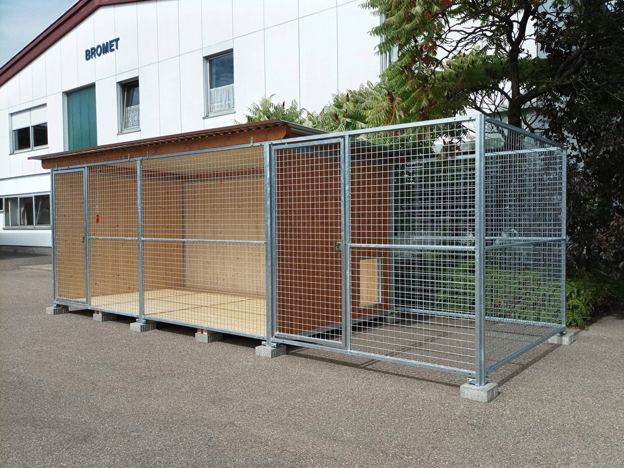 Hundeauslauf für den Außenbereich