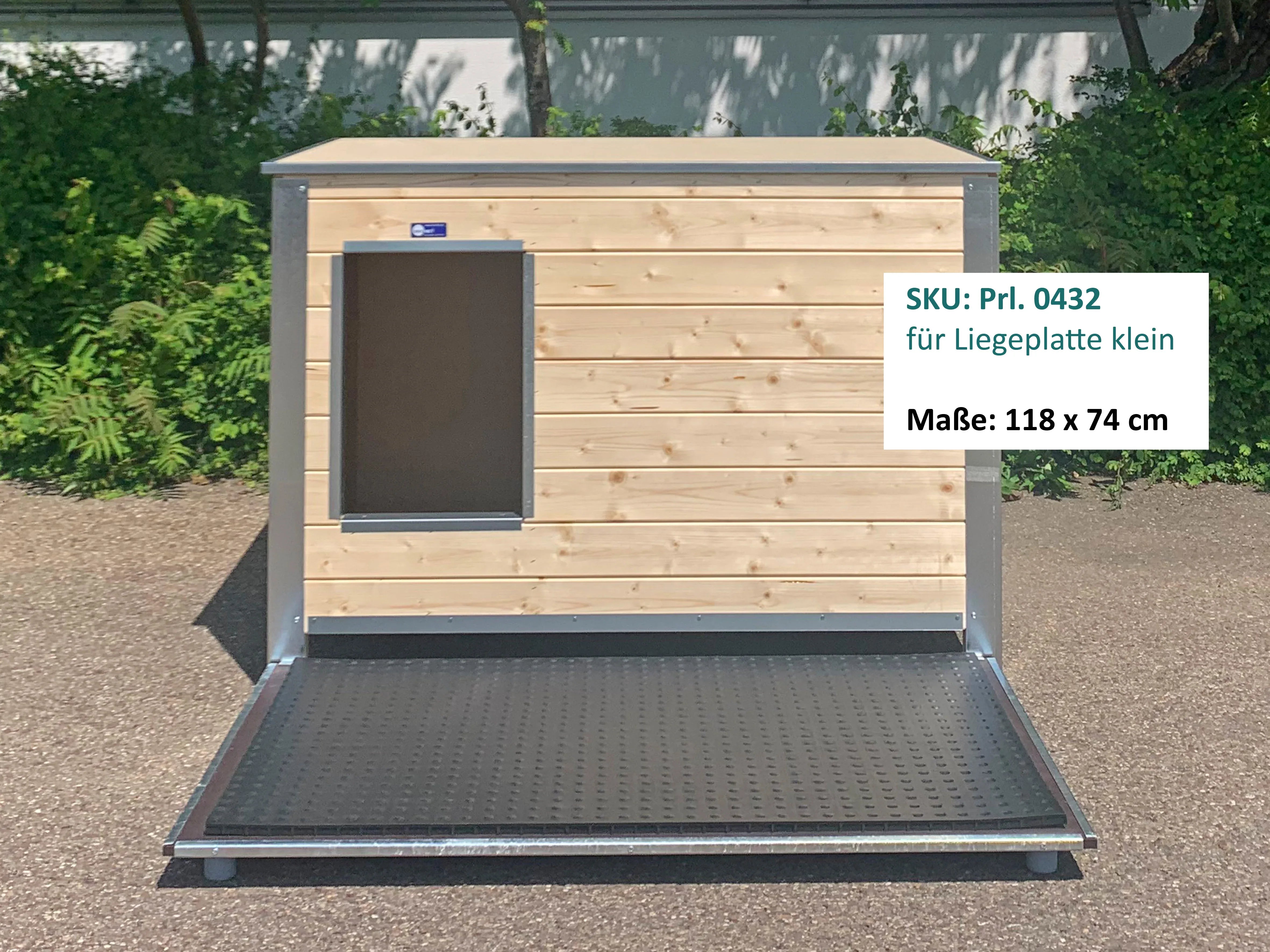 Waffelliegematte für Hundehütten und Liegeplatten