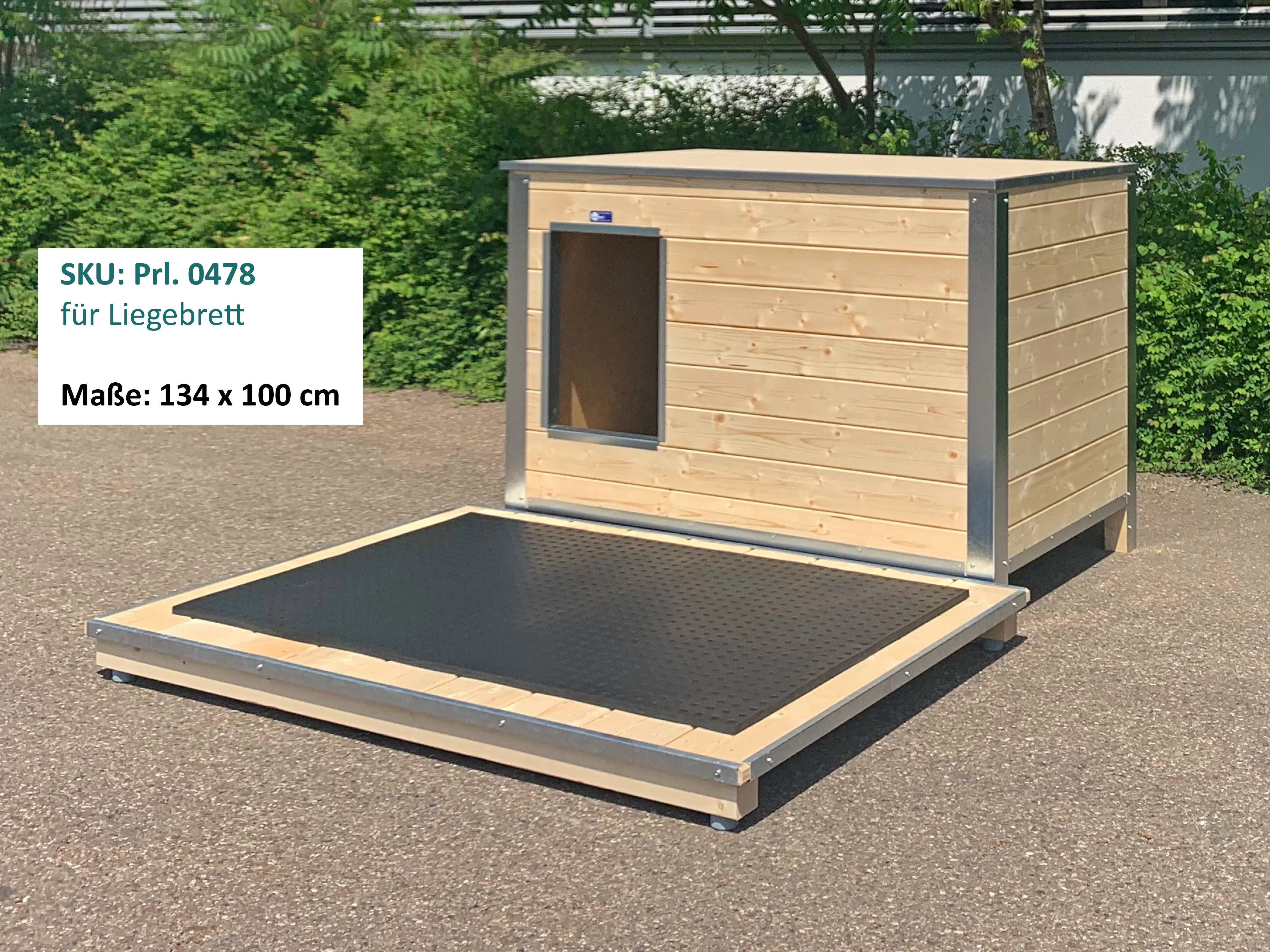 Waffelliegematte aus Gummi für Hunde