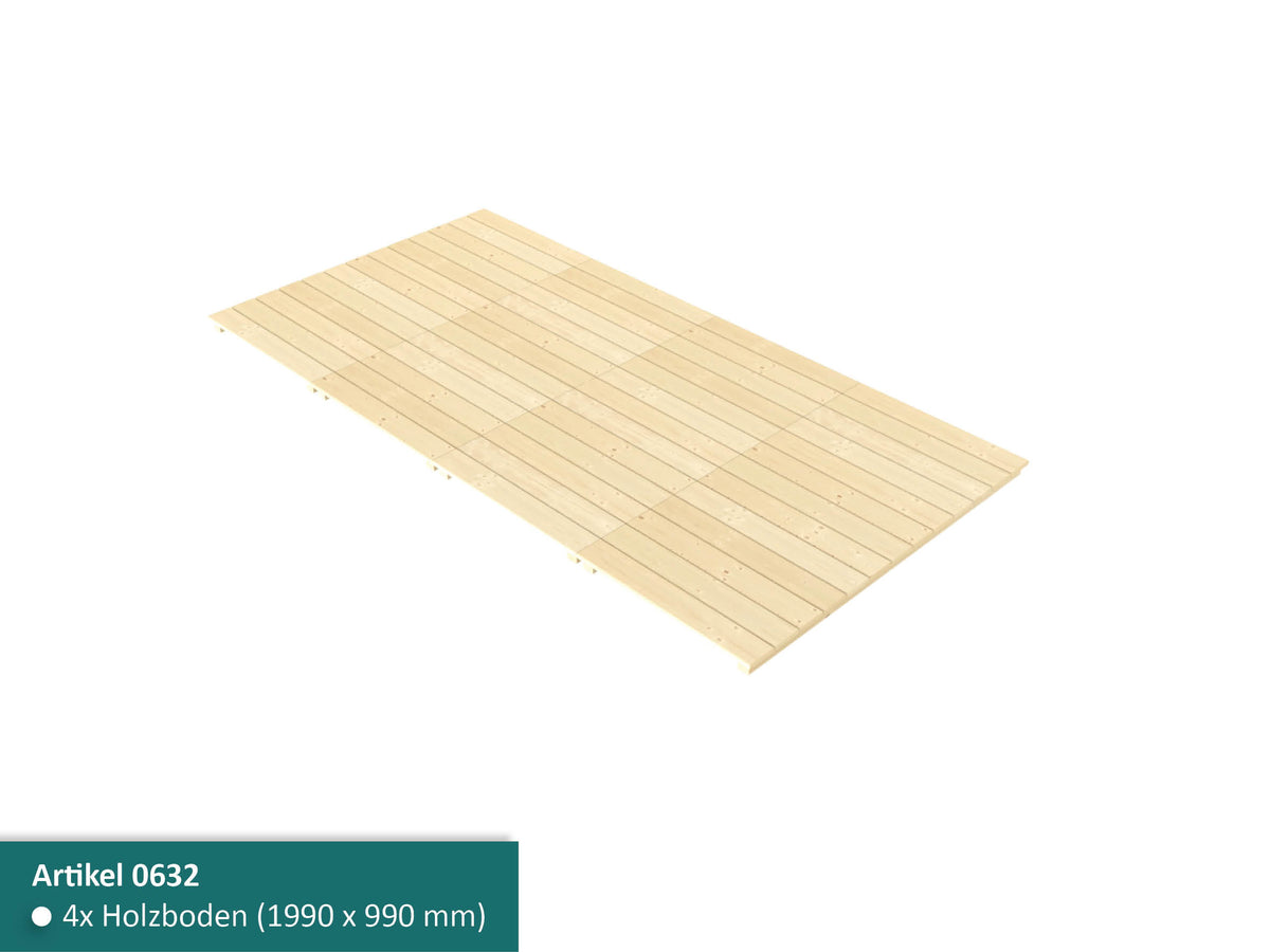 Holzböden als Satz