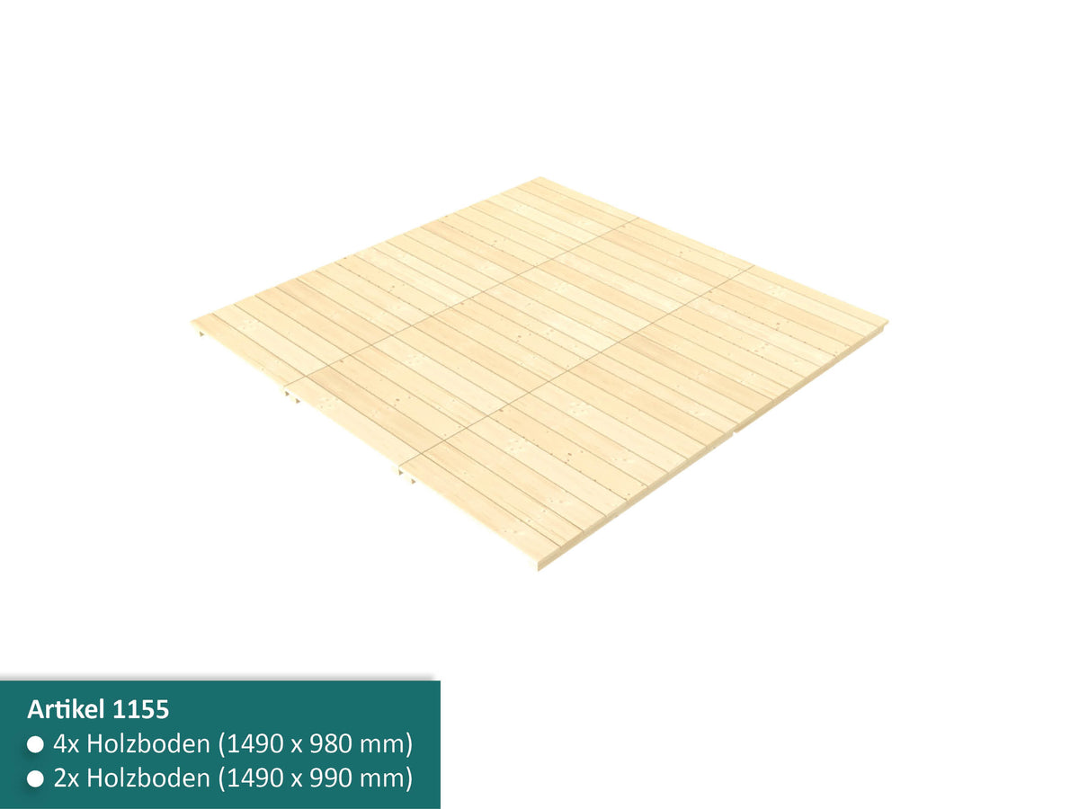 Holzböden als Satz