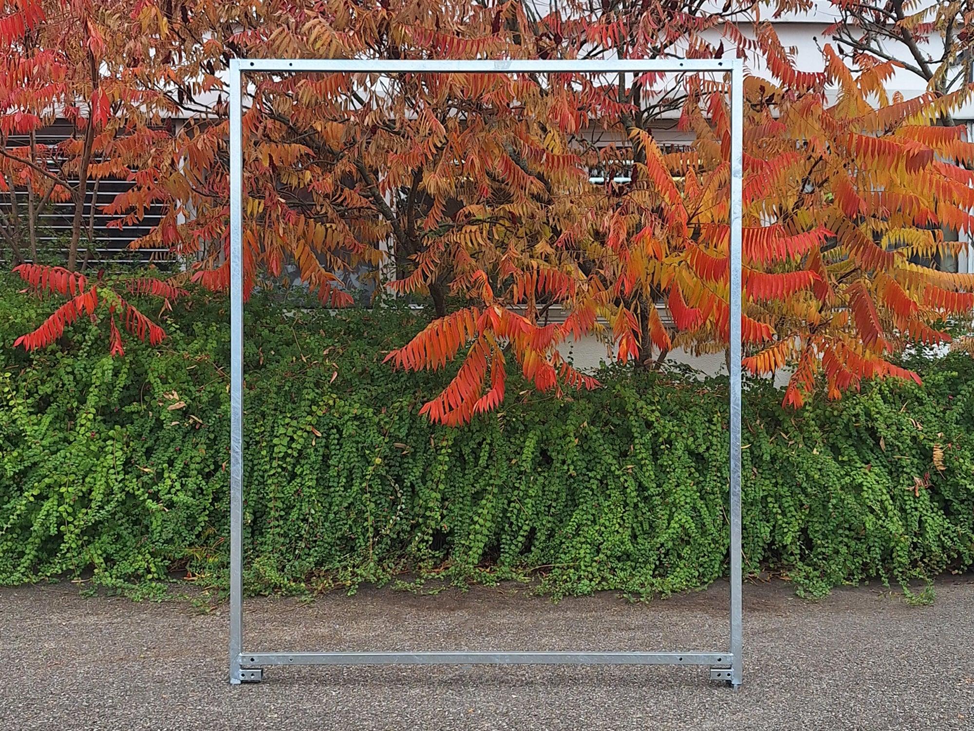 Feuerverzinkter Stahlrahmen 1,5 Meter breit