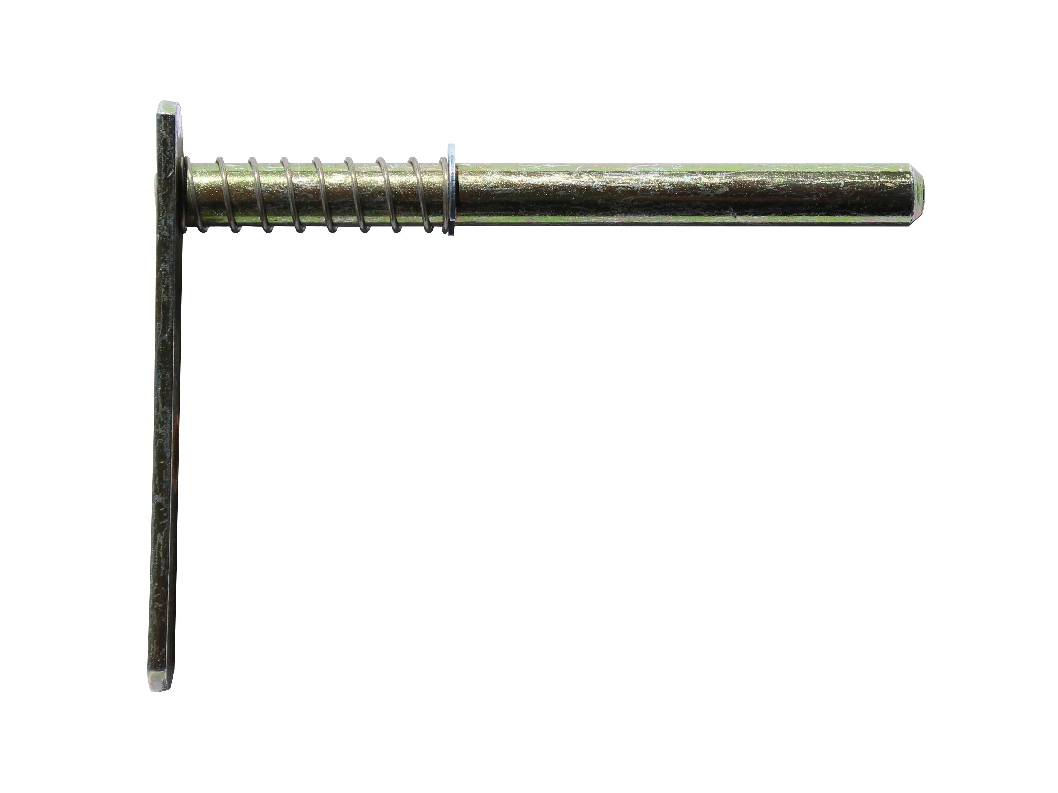 Türriegel galvanisch verzinkt für Stahl-Elemente mit Türe