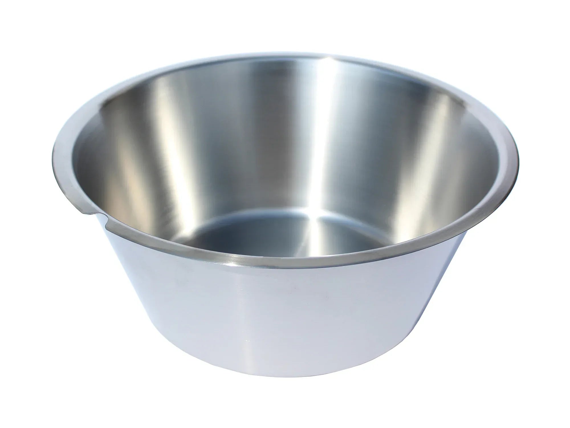 Hundefutternapf aus Edelstahl Wandstärke 1 mm und Fassungsvermögen 3,5 Liter