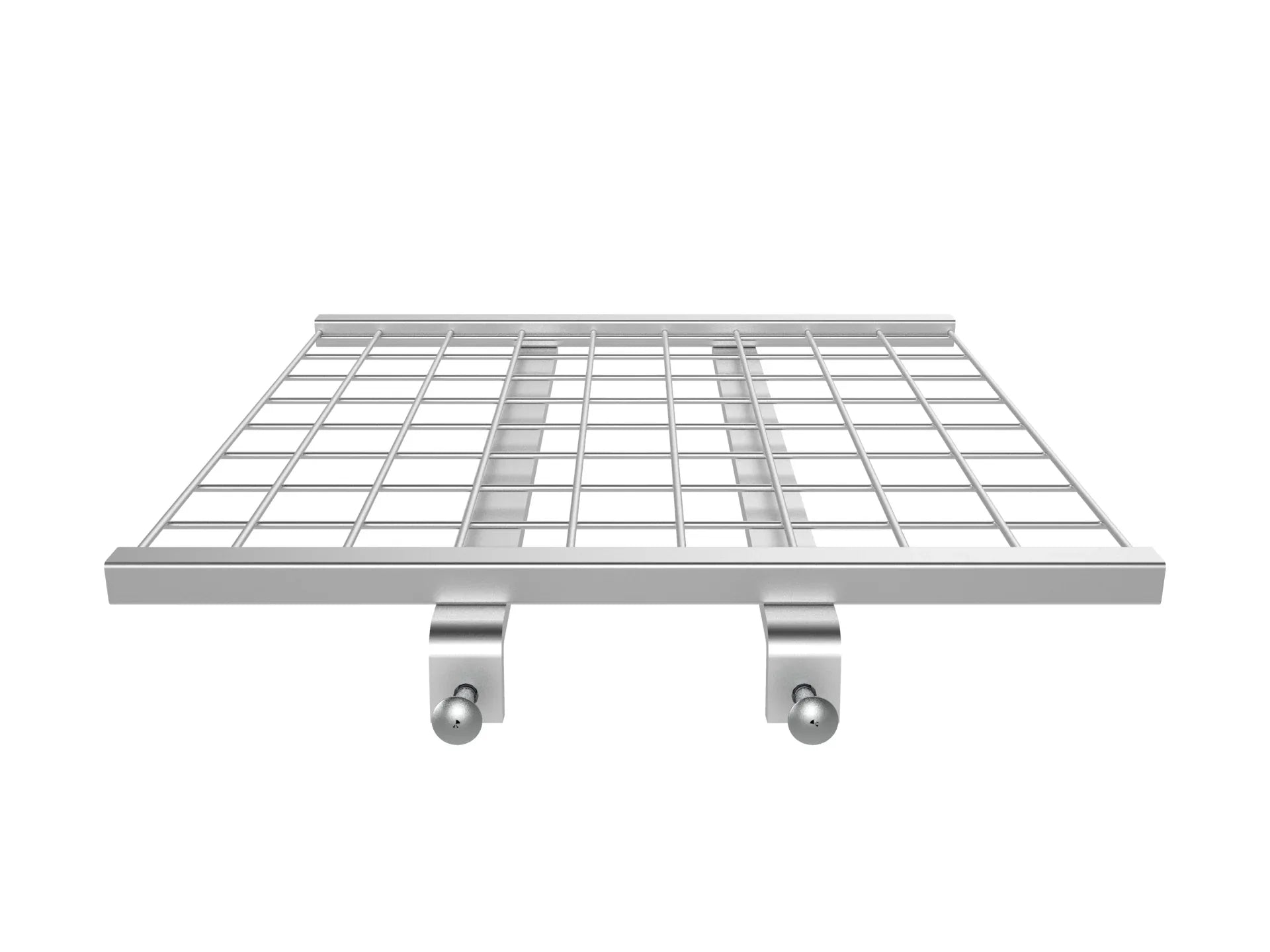 Sprungschürze aus feuerverzinktem Stahl mit eingeschweißter Gittermatte