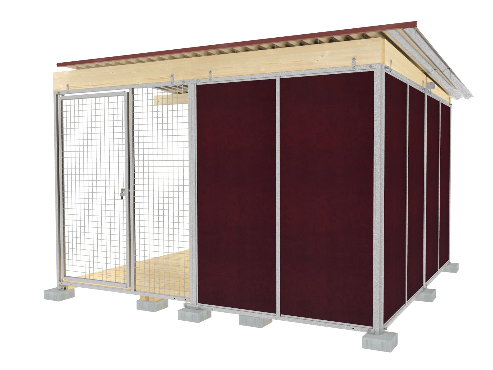 Nato-Zwinger Reihenanlage Tiefbau