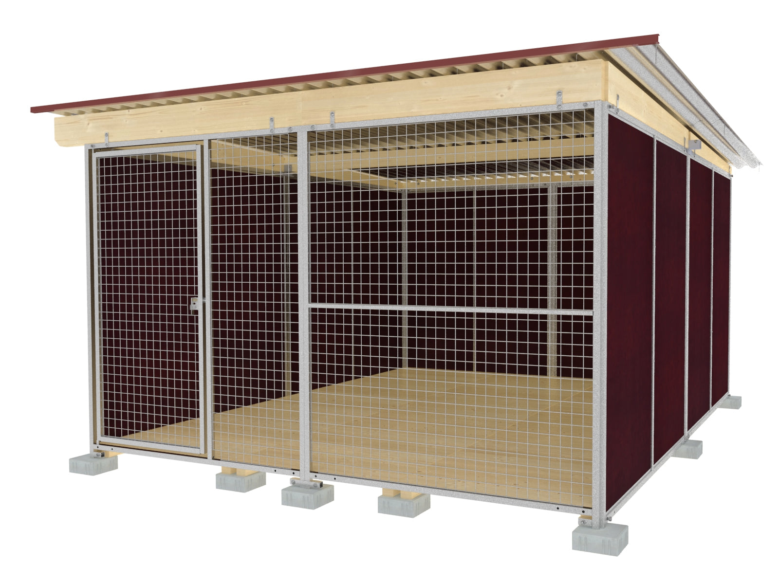 Nato-Zwinger Reihenanlage Tiefbau