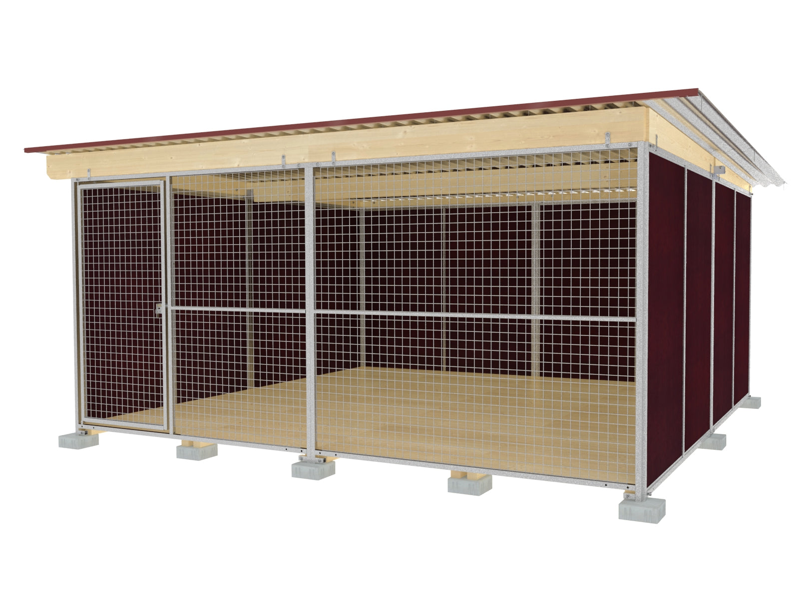 Nato-Zwinger Reihenanlage Tiefbau