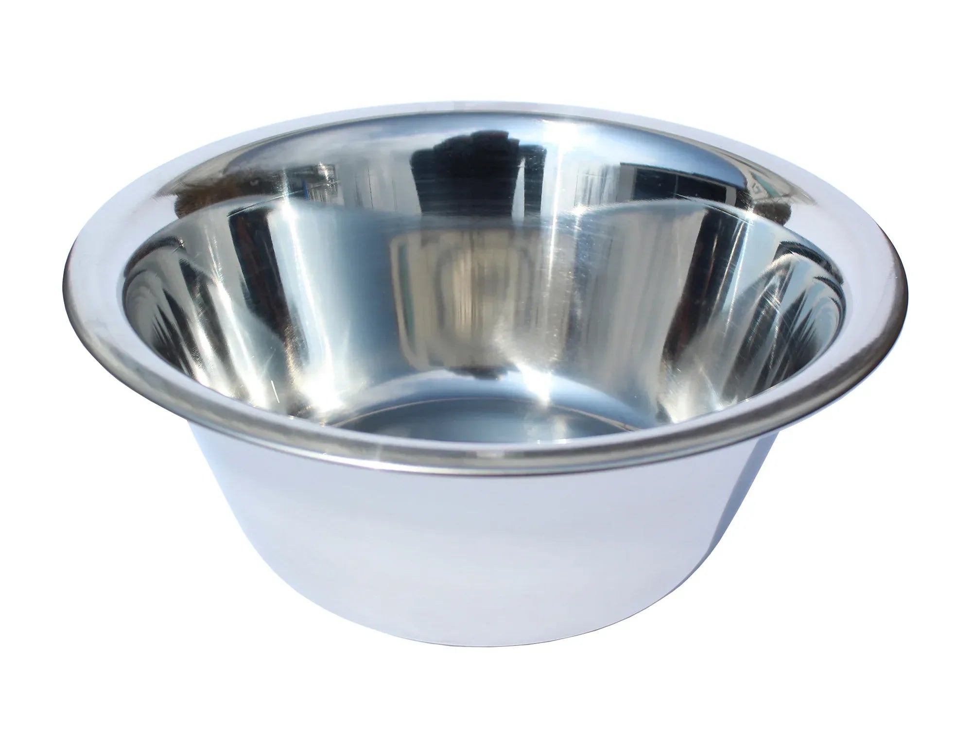 Futterschüssel aus Edelstahl mit 3,5 Liter Fassungsvermögen