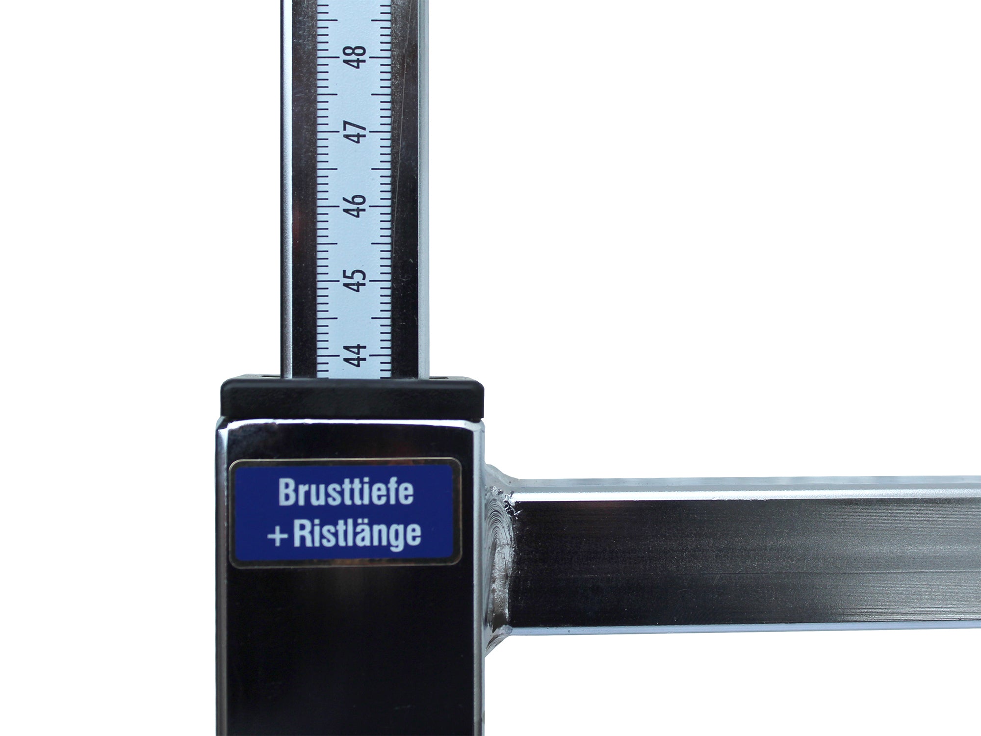 Körmaß mit Maßband für Brusttiefe und Risthöhe