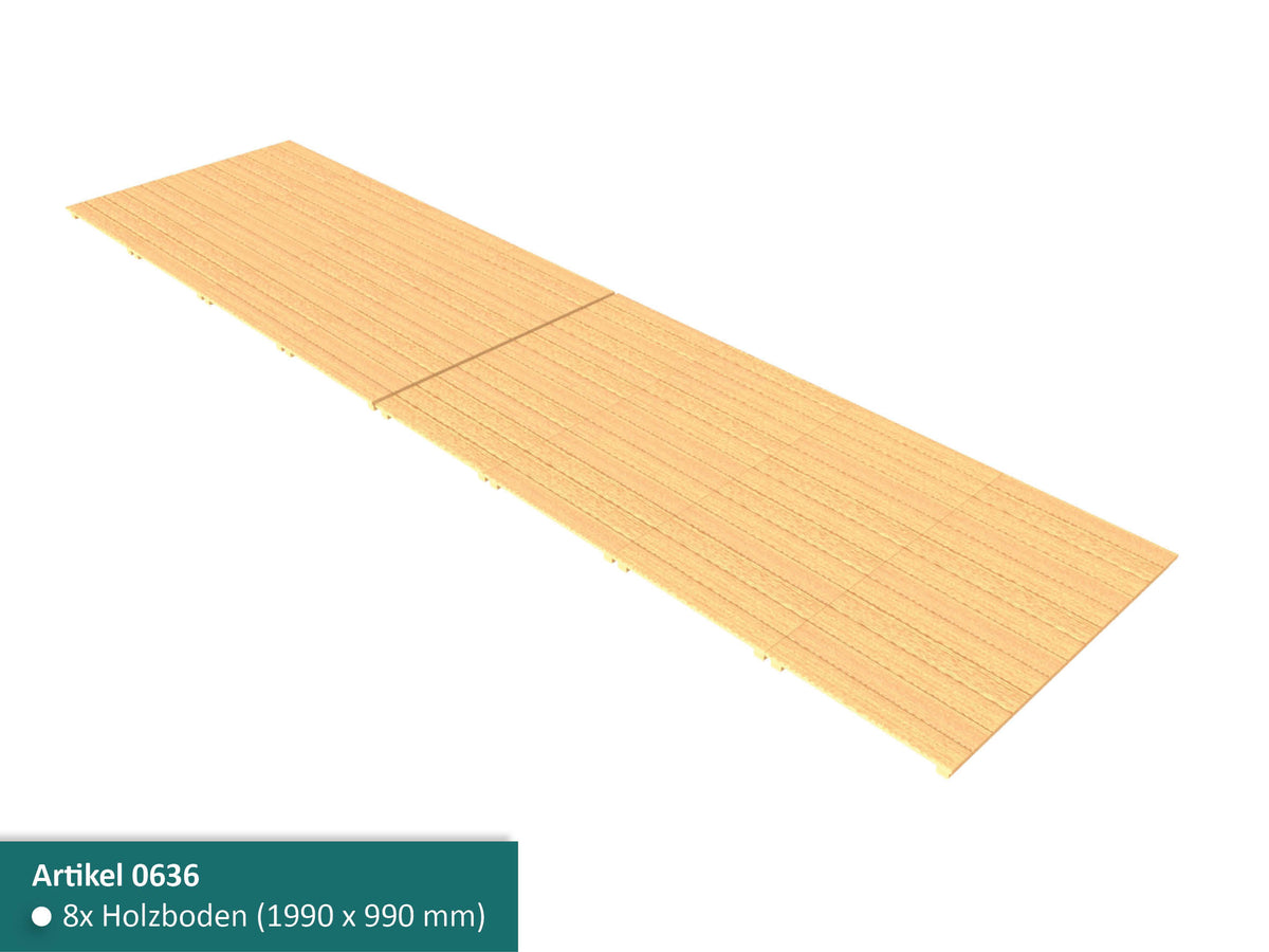 Holzböden als Satz