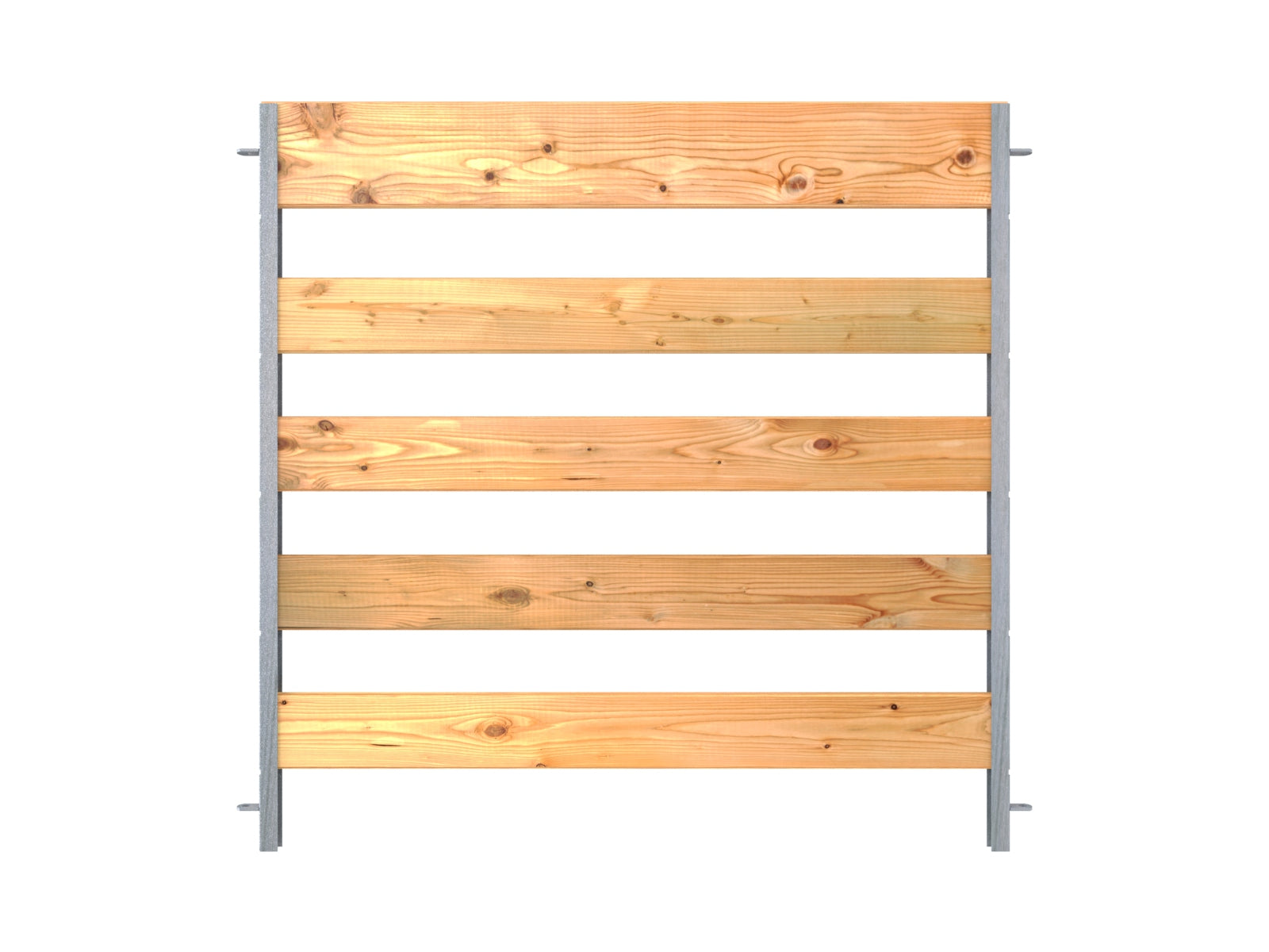 Komposterelement 1 Meter breit, bestehend aus 5 Holzbretter aus Lärchenholz