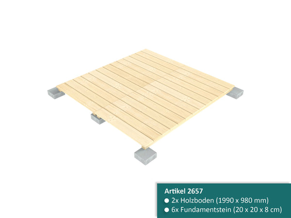 Holzböden als Satz