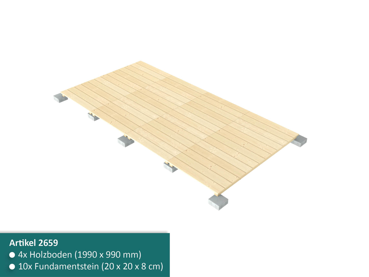 Holzböden als Satz