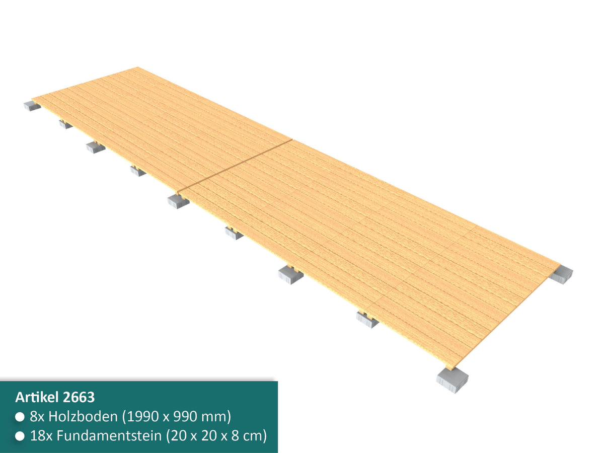 Holzböden als Satz