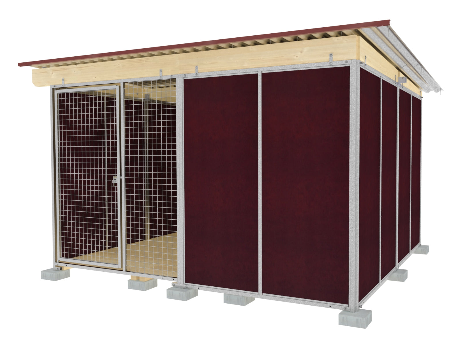 Nato-Zwinger Reihenanlage Tiefbau