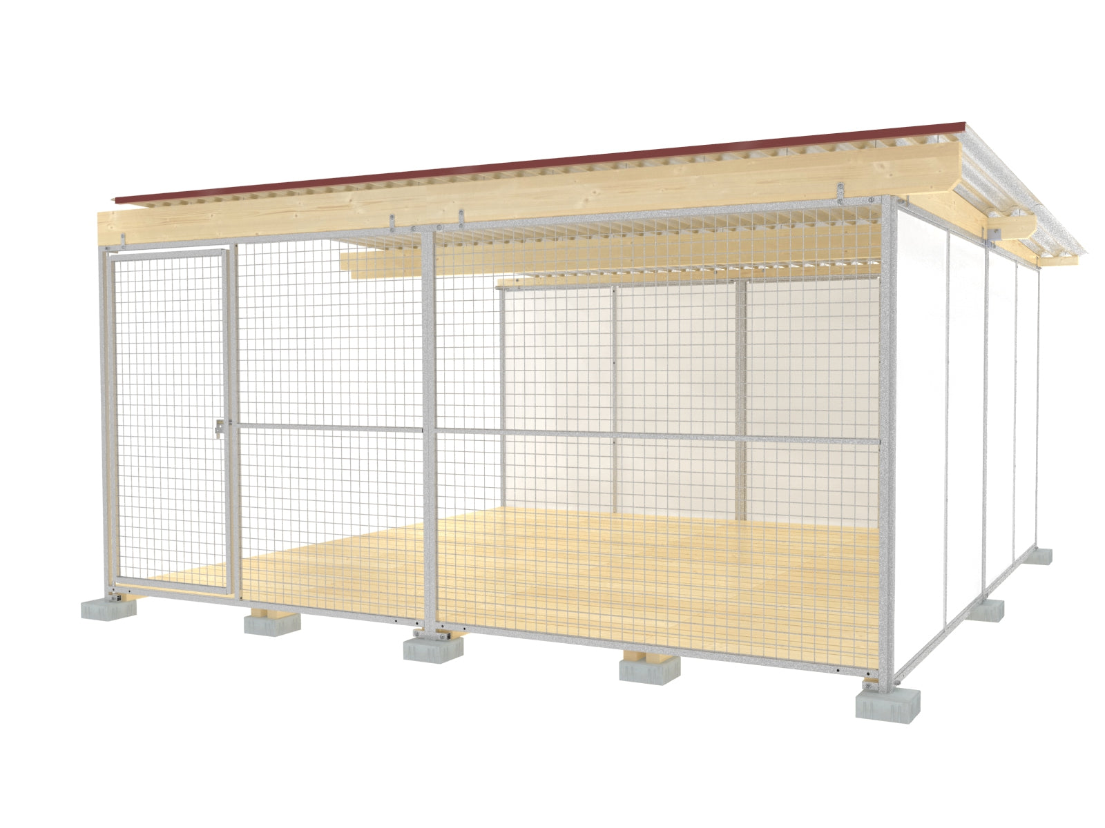 Europa-Zwinger Reihenanlage Tiefbau