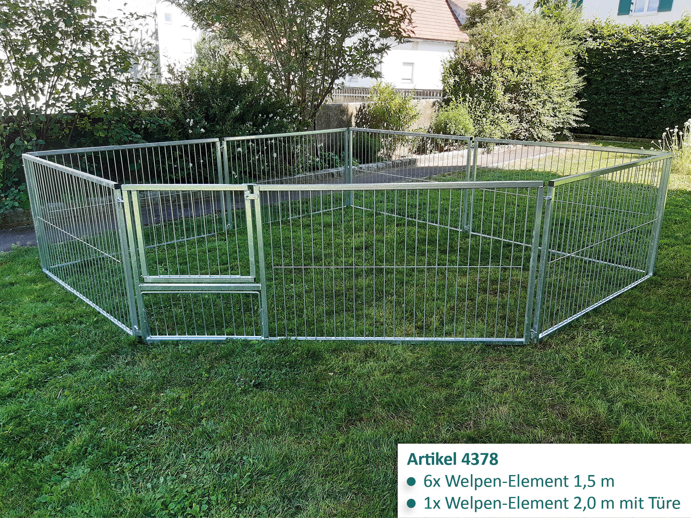 Welpenauslauf für Garten, Wohnung und Haus