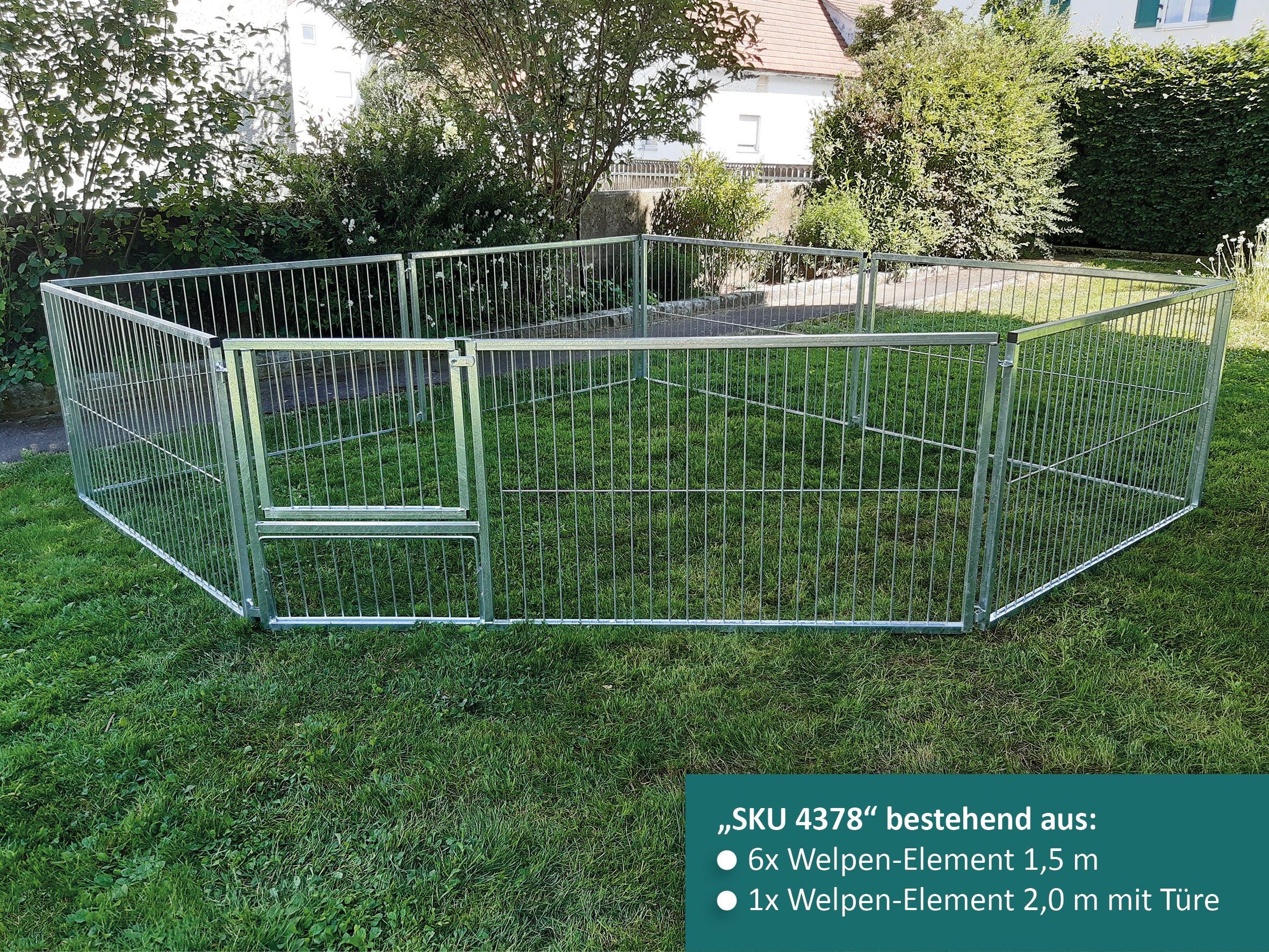 Welpenauslauf für Garten, Wohnung und Haus